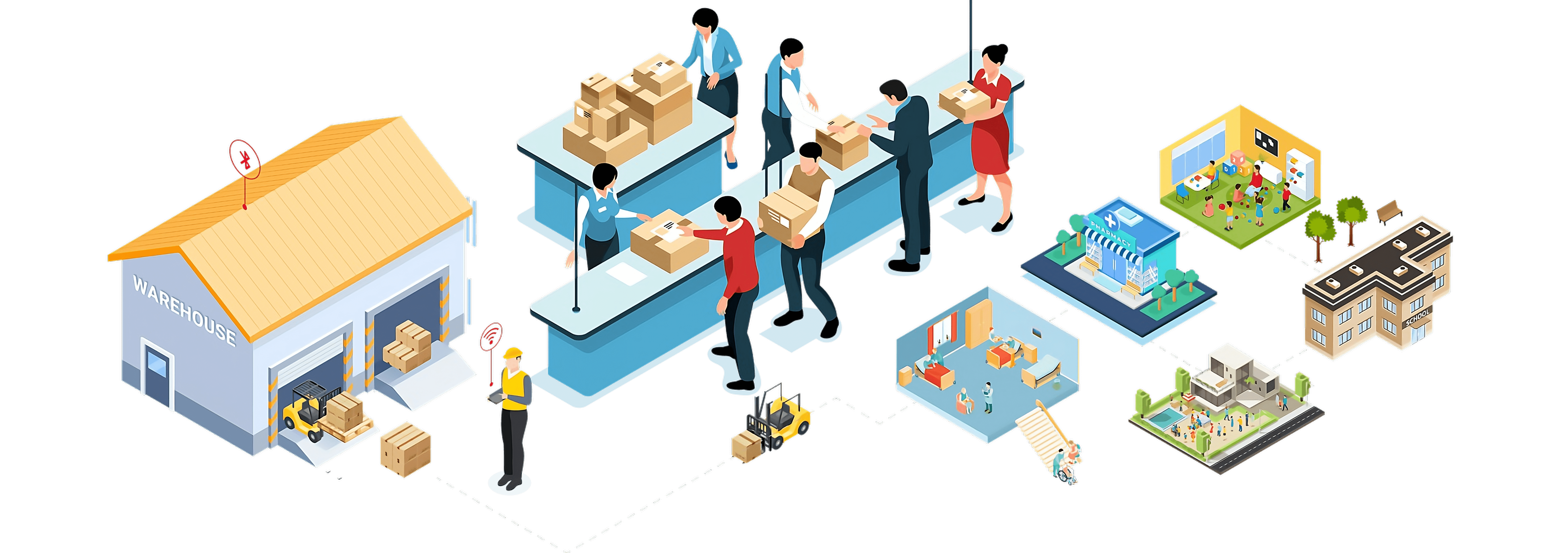 LumaTrax background image showing abstract network connections